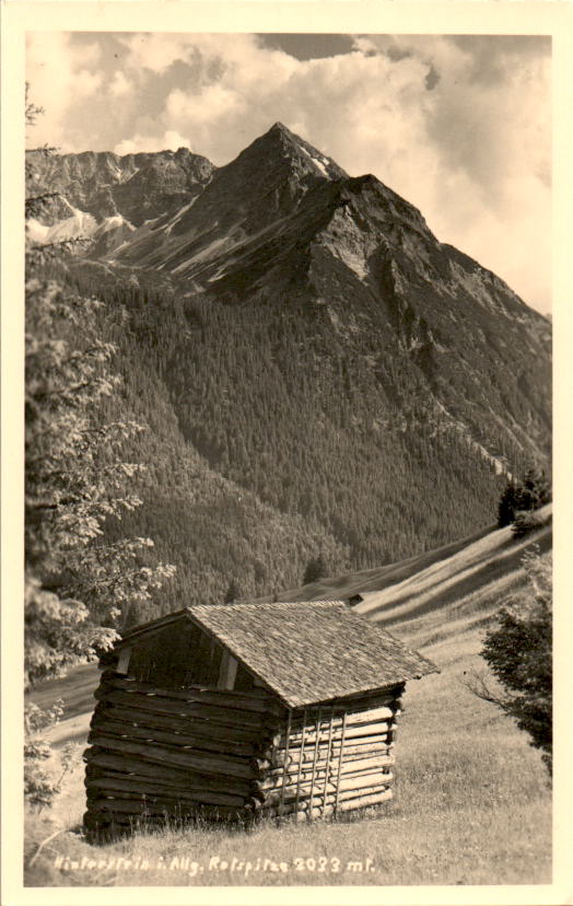 hinterstein im allgäu mit rotspitze