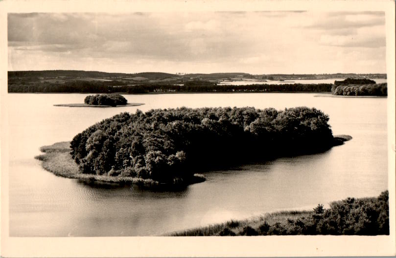 plön am see, große und kleine insel