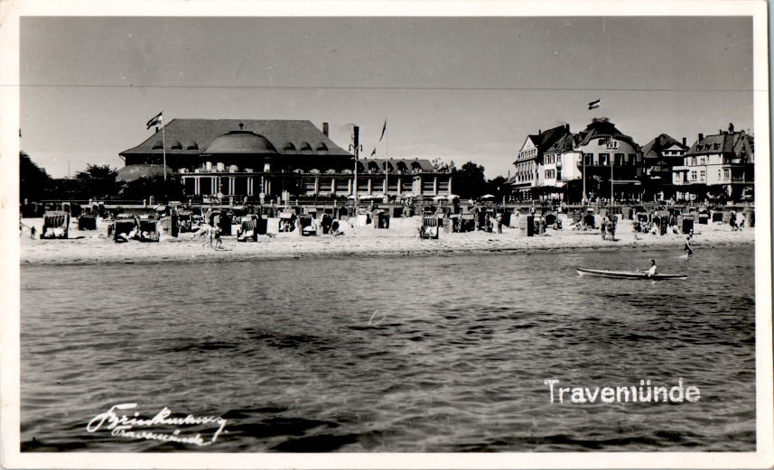 travemünde, casino, nachmittag am 15.6.1950