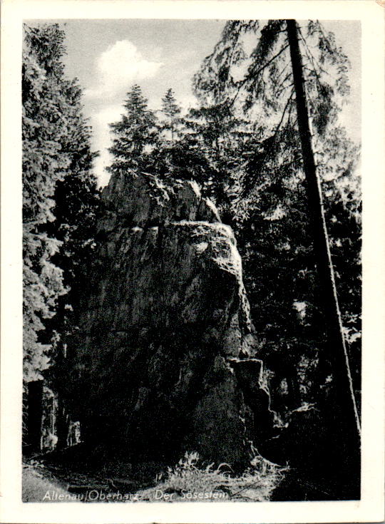 altenau oberharz, der sösestein