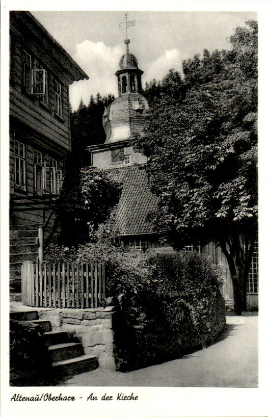 altenau oberharz, an der kirche