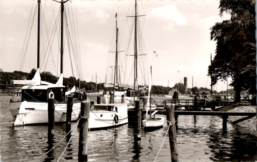 ostseebad travemünde, hafenpartie, schiff, boot