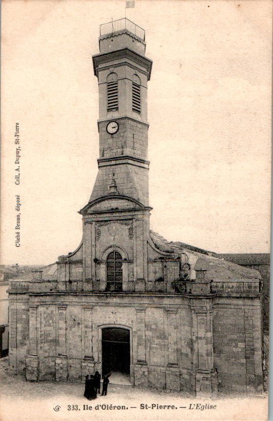 ile d'oléron, st. pierre l'église