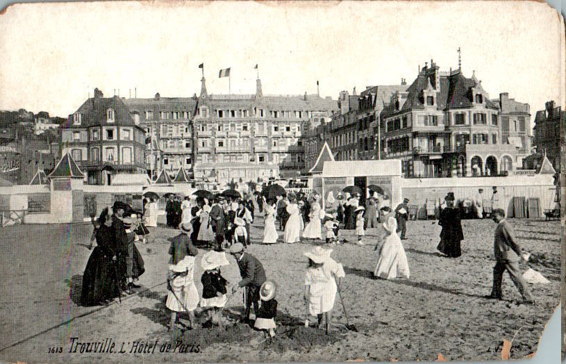 trouville, l'hôtel de paris