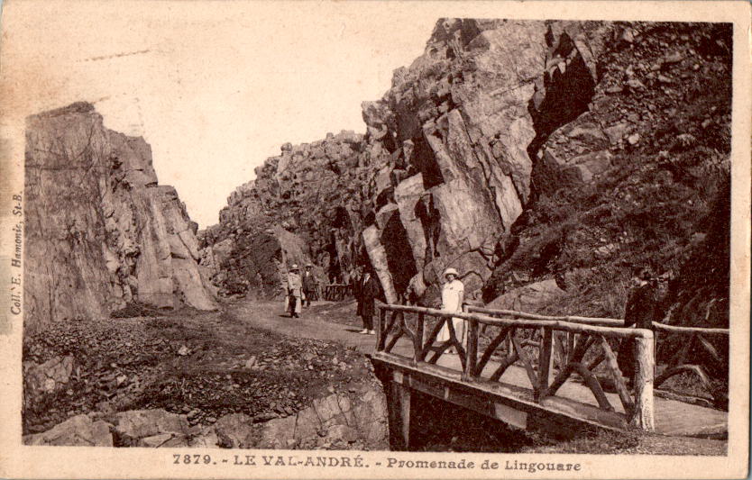 le val andré, promenade de lingouare