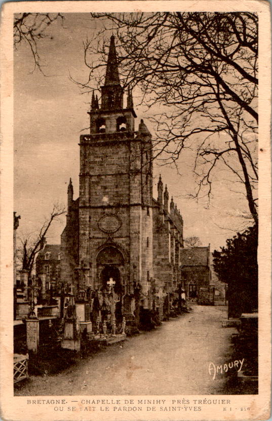 bretagne, chapelle de minihy près tréguier