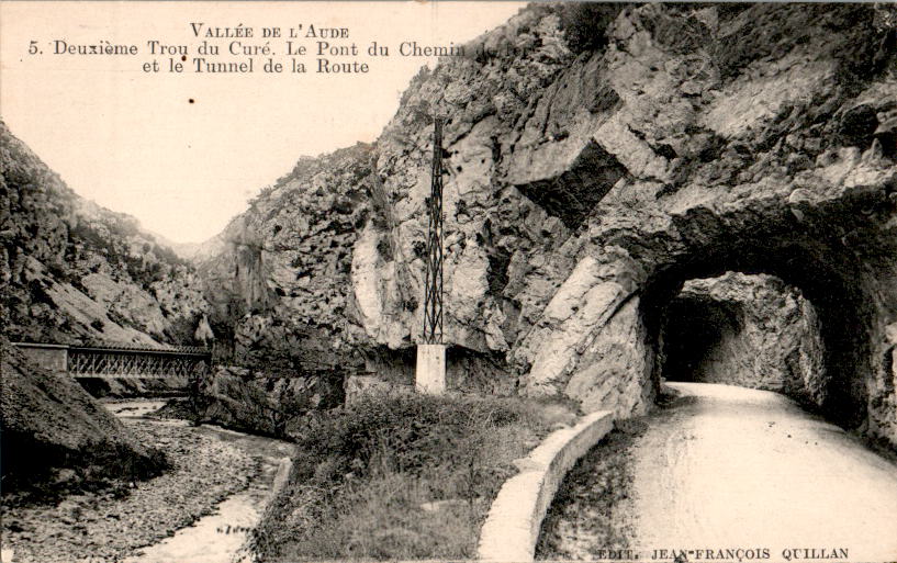 vallée de l'aude, deuxième trou du curé