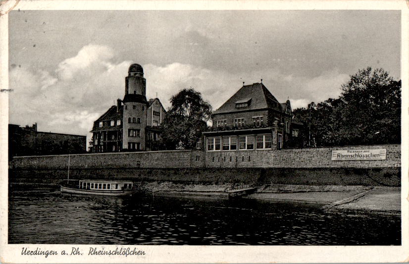 uerdingen am rhein, rheinschlößchen