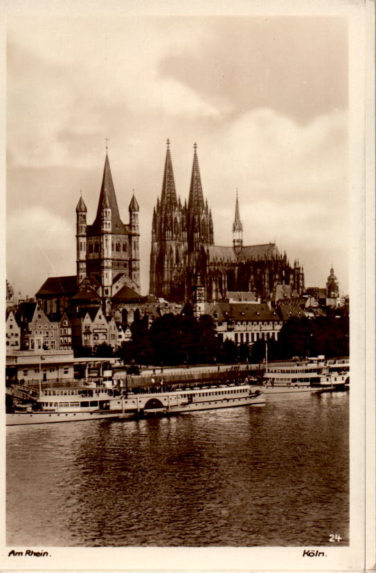 am rhein, köln, dom