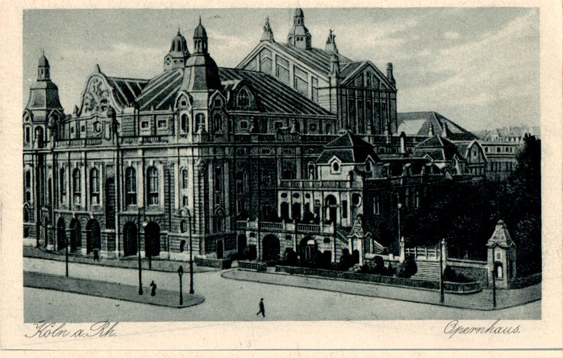 köln am rhein, opernhaus