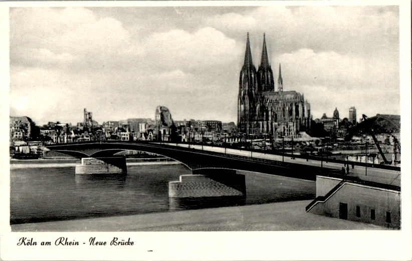 köln, neue brücke