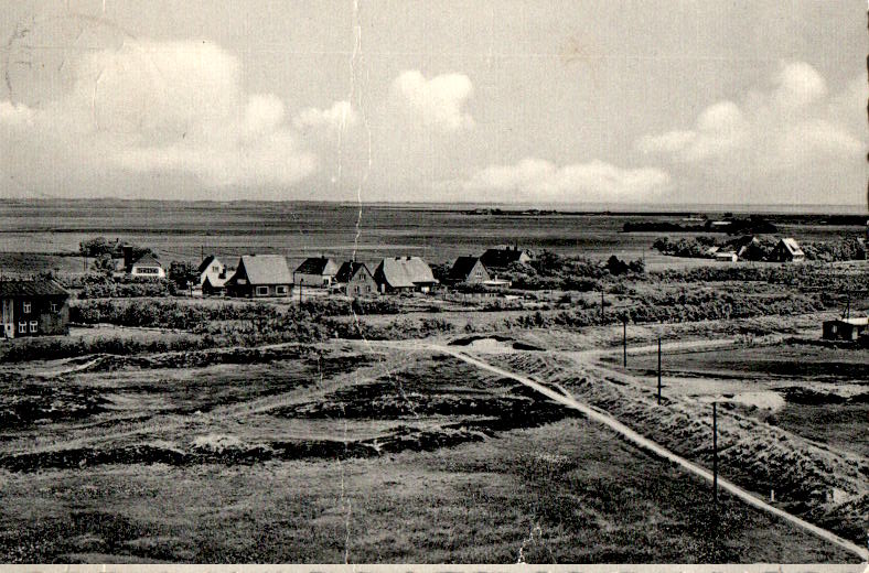 st. peter ording, weg zum leuchtturm