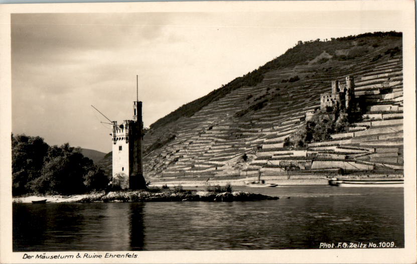 mäuseturm, ruine ehrenfels