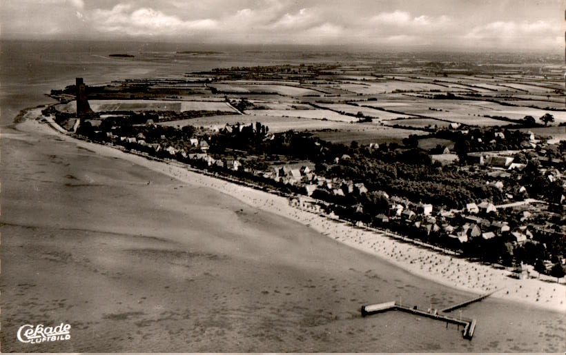 laboe, fliegeraufnahme