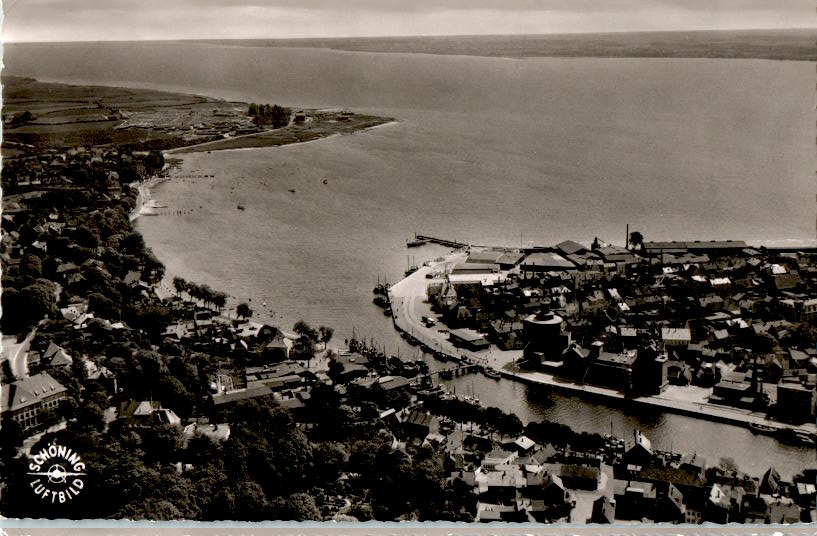 ostseebad eckernförde, blick auf die see