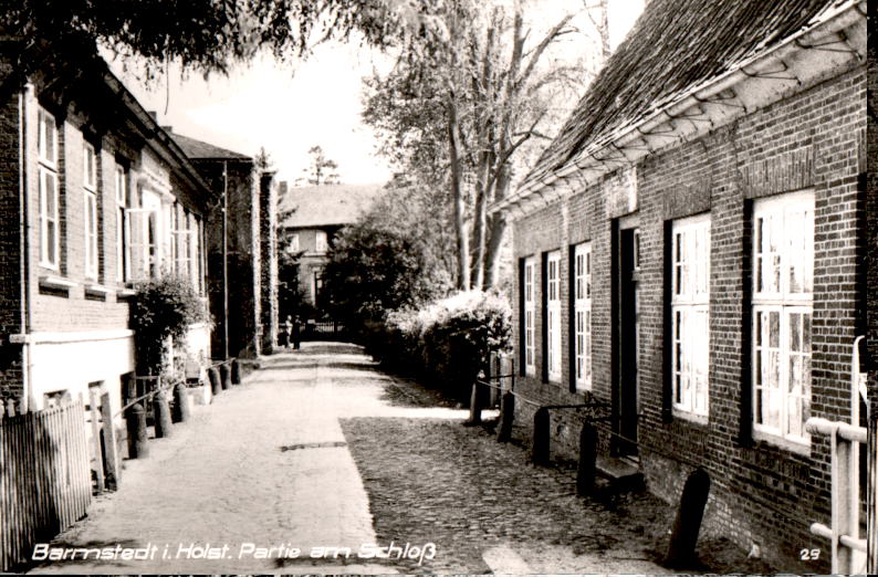 barmstedt in holstein, partie am schloß