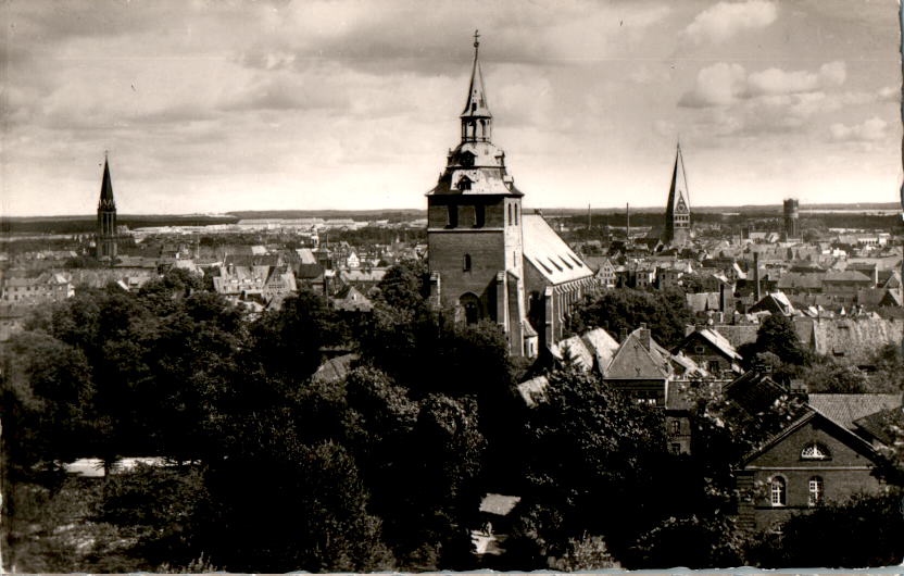 lüneburg, blick vom kalkberg