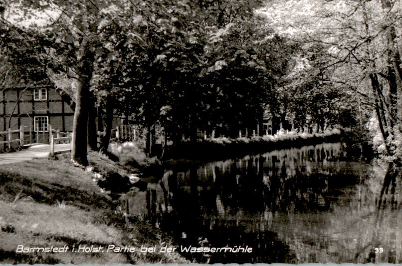 barmstedt in holstein, partie bei der wassermühle