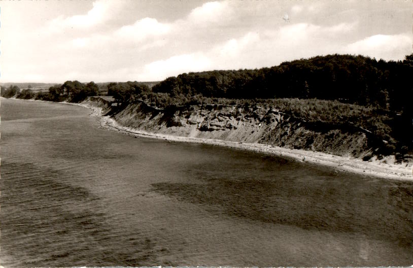 ostseebad eckernförde, steilküste bei altenhof