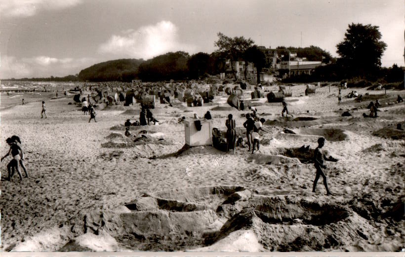 ostseebad scharbeutz, strandpartie