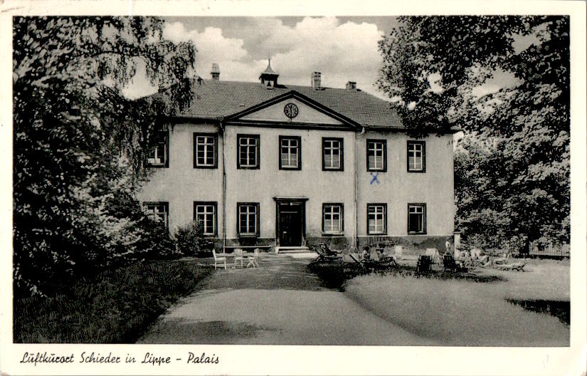 schieder in lippe, palais