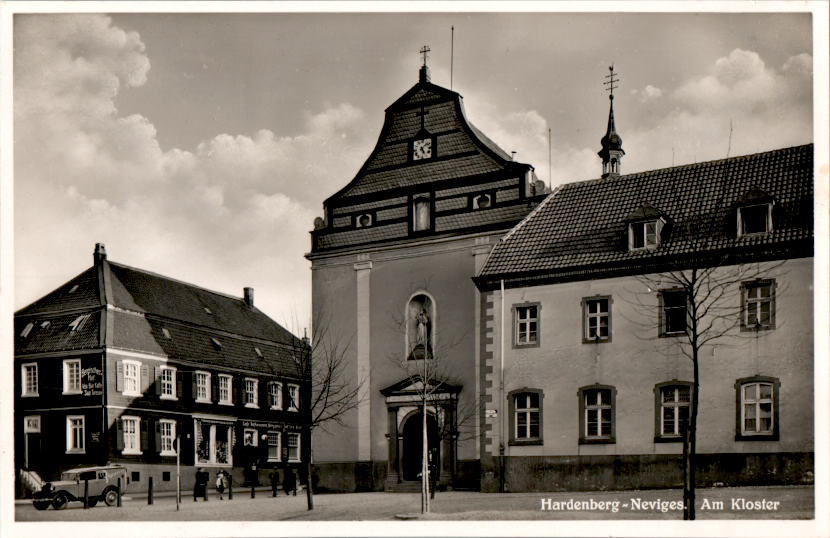 hardenberg-neviges, am kloster