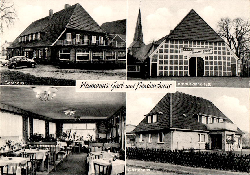 neumann's gast- und pensionshaus oldendorf, kr. stade